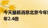 今天最新消息北京今年绿电交易量已达去年全年2.4倍