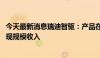 今天最新消息瑞迪智驱：产品在汽车行业有实际运用 还未实现规模收入