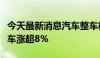 今天最新消息汽车整车板块盘初活跃，中通客车涨超8%