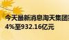 今天最新消息淘天集团第一季度收入同比增长4%至932.16亿元