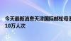 今天最新消息天津国际邮轮母港今年以来接待旅客数量突破10万人次