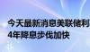 今天最新消息美联储利率掉期显示美联储2024年降息步伐加快