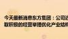 今天最新消息东方集团：公司近年来持续亏损 管理层正在采取积极的经营举措优化产业结构，提升利润率