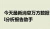 今天最新消息万方数据：上线AI拟题助手、AI分析报告助手