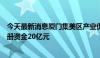 今天最新消息厦门集美区产业促进基金完成中基协备案，注册资金20亿元