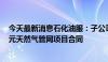 今天最新消息石化油服：子公司与沙特阿美签订约79.56亿元天然气管网项目合同