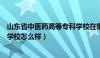 山东省中医药高等专科学校在哪里（山东省中医药高等专科学校怎么样）