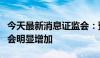 今天最新消息证监会：预计短期内退市公司不会明显增加