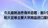 今天最新消息海关总署：前5个月我国铁矿砂、煤、天然气和大豆等主要大宗商品进口量增加