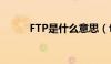 FTP是什么意思（ft是什么意思）