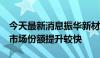 今天最新消息振华新材：目前中镍高电压6系市场份额提升较快