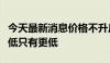 今天最新消息价格不升反降，榴莲降价没有最低只有更低