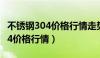 不锈钢304价格行情走势图金投网（不锈钢304价格行情）