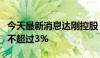 今天最新消息达刚控股：股东英奇管理拟减持不超过3%