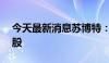 今天最新消息苏博特：实际控制人增持25万股