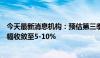 今天最新消息机构：预估第三季NAND Flash产品合约价涨幅收敛至5-10%