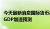 今天最新消息国际货币基金组织下调美国实际GDP增速预测