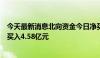 今天最新消息北向资金今日净买入49.48亿元 中国船舶获净买入4.58亿元