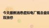 今天最新消息虚拟电厂概念盘初活跃 川大智胜、三晖电气双双涨停