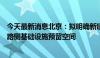 今天最新消息北京：拟明确新建、改建、扩建道路为智能化路侧基础设施预留空间