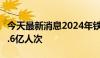 今天最新消息2024年铁路暑运预计发送旅客8.6亿人次