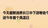 今天最新消息长江中下游等地今明天仍有强降雨 江南多地或迎今年首个高温日