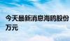 今天最新消息海鸥股份：子公司增资7547.40万元