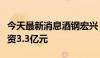 今天最新消息酒钢宏兴：竞拍取得探矿权，耗资3.3亿元