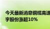 今天最新消息铜缆高速连接板块异动拉升 神宇股份涨超10%