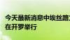 今天最新消息中埃丝路文化遗产国际交流活动在开罗举行