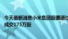 今天最新消息小米集团股票通过大宗交易以每股16.437港元成交175万股