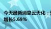 今天最新消息云天化：预计上半年净利润同比增长5.69%