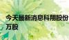 今天最新消息科翔股份：特定股东拟减持473万股