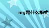 nrg是什么格式文件（nrg）