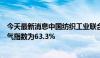 今天最新消息中国纺织工业联合会：二季度纺织行业综合景气指数为63.3%