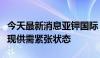 今天最新消息亚钾国际：今年钾肥市场整体呈现供需紧张状态