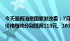 今天最新消息国家发改委：7月11日24时起，国内汽、柴油价格每吨分别提高110元、105元