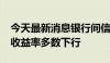 今天最新消息银行间信用债市场，“二永债”收益率多数下行