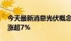 今天最新消息光伏概念股持续走高 隆基绿能涨超7%