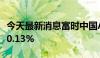 今天最新消息富时中国A50指数期货盘初上涨0.13%