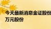 今天最新消息金证股份：拟回购不低于2000万元股份