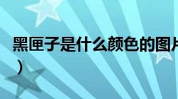 黑匣子是什么颜色的图片（黑匣子是什么颜色）