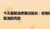 今天最新消息雅运股份：收购标的公司存在被暂停、中止或取消的风险