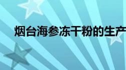 烟台海参冻干粉的生产厂家（烟台海参）