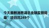 今天最新消息湖北金融监管局：已完成三批次房地产“白名单”项目共249个