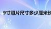 9寸照片尺寸多少厘米长宽（9寸照片尺寸）