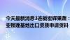 今天最新消息3连板宏辉果蔬：公司已递交宏辉果蔬马来西亚榴莲基地出口资质申请资料