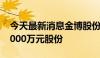 今天最新消息金博股份：拟回购1000万元-2000万元股份