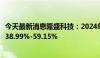 今天最新消息隆盛科技：2024年上半年净利润预计同比增长38.99%-59.15%