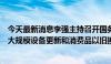 今天最新消息李强主持召开国务院常务会议，研究加力支持大规模设备更新和消费品以旧换新政策措施